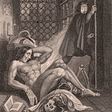 © Theodor von Holst - Frontispice de Frankenstein FrontispiceFrankensteinTheodorVonHolst.jpg